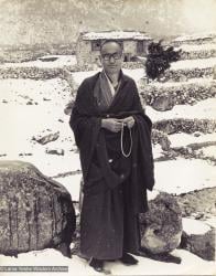 Click to view in our Image Gallery Lama at Thangme, 1969