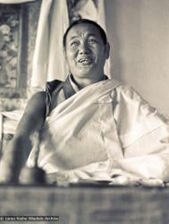 Click to view in our Image Gallery Lama teaching at Kopan, 1974