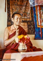 Click to view in our Image Gallery Front of photo given to Connie Miller by Lama Yeshe, 1976
