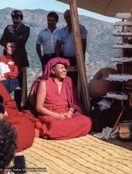 Click to view in our Image Gallery Lama Yeshe and Geshe Losang Tsultrim, 1982